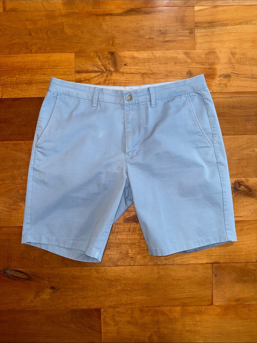 Bonobos Stretch Washed Chino Shorts - 34x9 in Rain Shadow - Standard Fit